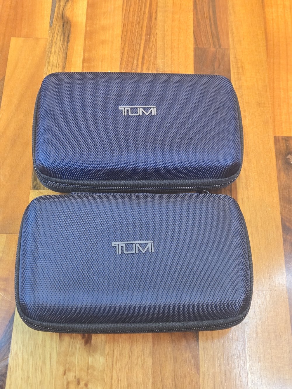 TUMI for Delta Airline Hard Shell Amenity Kit Case - Set of 2